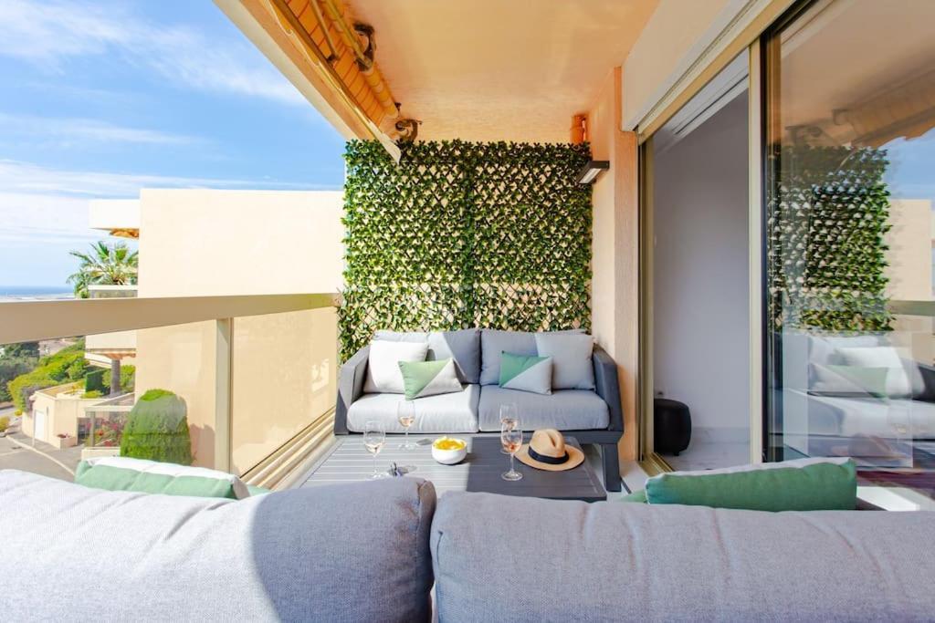Aparthotel Riviera - La Terrasse De Clairefontaine - Fabron Nice Ngoại thất bức ảnh