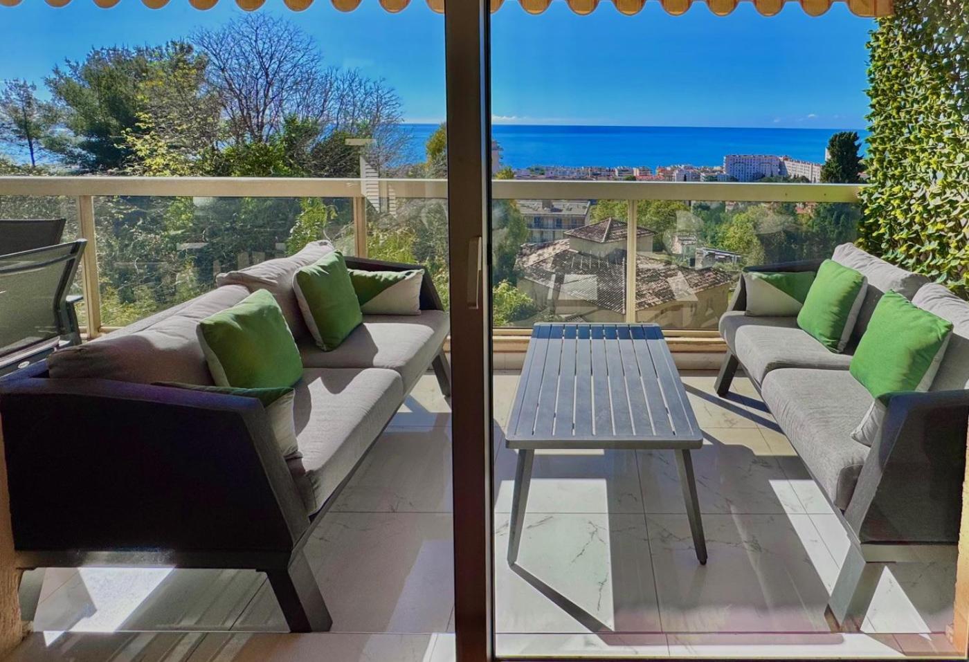 Aparthotel Riviera - La Terrasse De Clairefontaine - Fabron Nice Ngoại thất bức ảnh